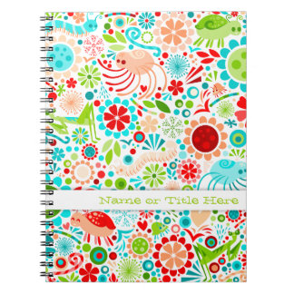 Vildvärld Anteckningsbok Med Spiral