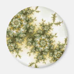 Vildväxt - Mandelbrot Fractalkonst Magnet
