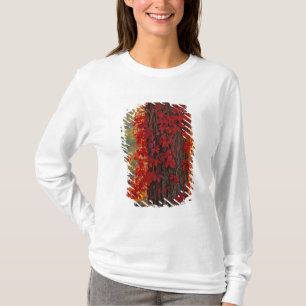 Vildvin klart rött på hösten vid t shirt