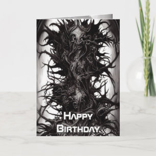 Vile Biomatter för mörk Gothic Art Mörk Kort
