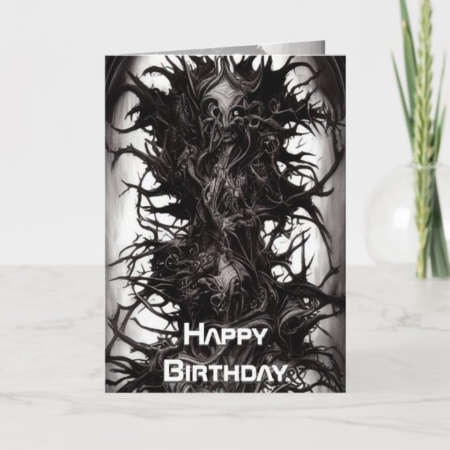 Vile Biomatter för mörk Gothic Art Mörk Kort (Framsida)