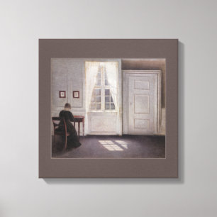 Vilhelm Hammershøi CC0280 (30 i 76,2 cm) Canvastryck