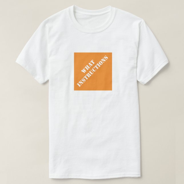 Vilka instruktioner är för Pappa Humous Fars dag? T Shirt (Design framsida)