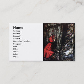 Vilka stora tänder du har visitkort