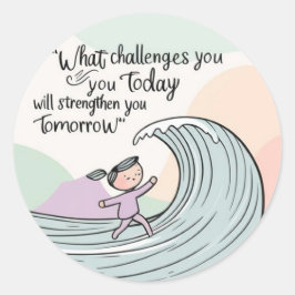 Vilka utmaningar sätter ni fingret på runt klistermärke