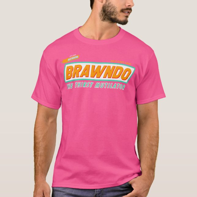 Vilka växter Crave Brawndo T Shirt (Framsida)