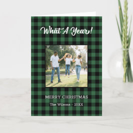 Vilken 2-års julljulljullinjekontroll - Grönt Helgkort