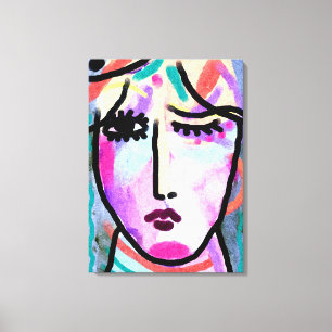 Vilken Abstrakt för digital målning Canvastryck