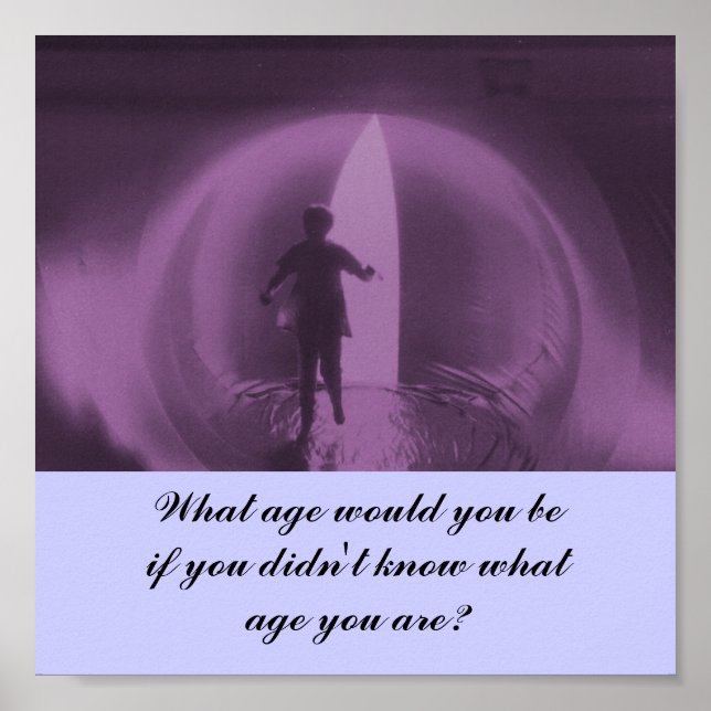 Vilken ålder skulle du vara? - POSTER (Framsidan)