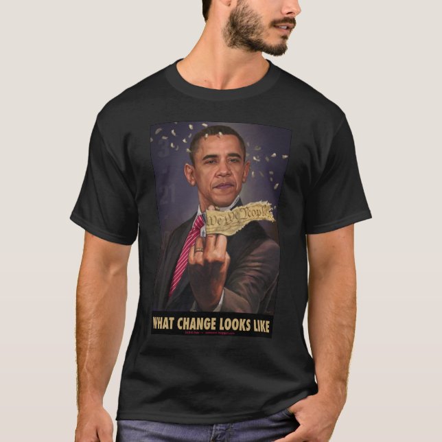 Vilken ändring ser den lika utslagsplatsen tee shirt (Framsida)
