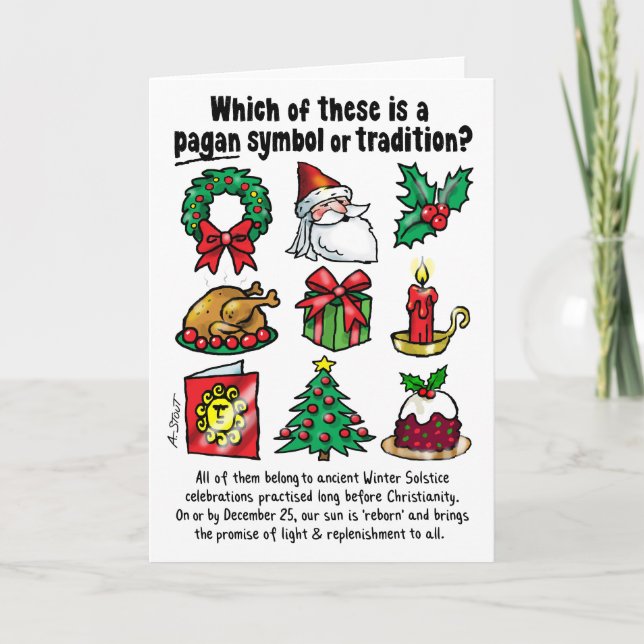 Vilken av dessa är hedniskt? - kort (Framsida)