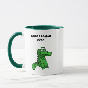 Vilken belastning av Croc Funny Alligator-Tecknad Mugg