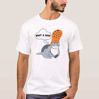 Vilken Croc Rolig T Shirt
