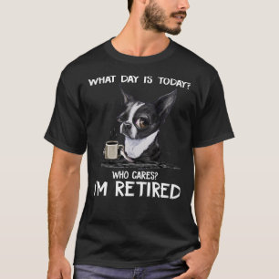 Vilken dag är det i dag som bär mig som är trött p t shirt