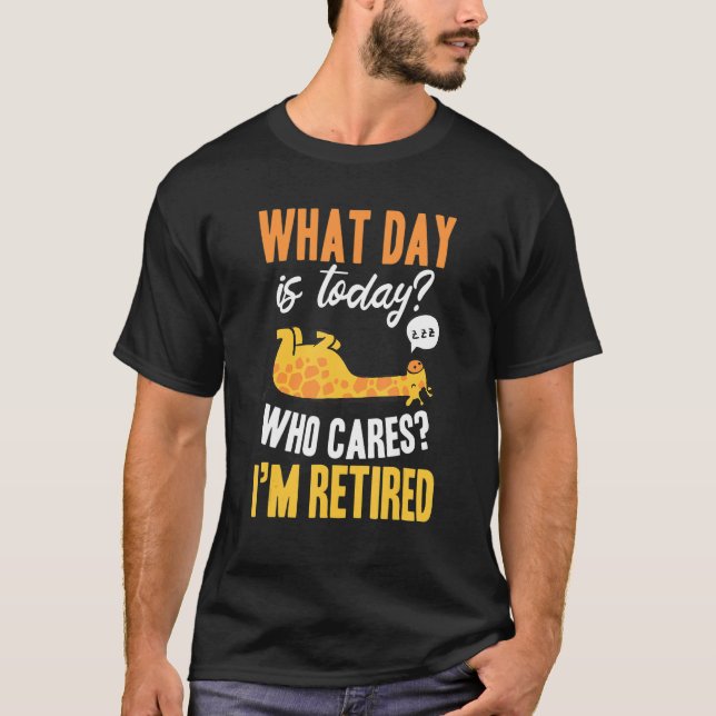Vilken dag är det? t shirt (Framsida)