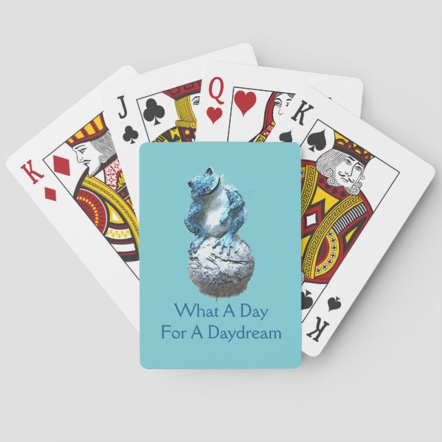Vilken Dag För En Dagdröm Casinokort (Baksidan)