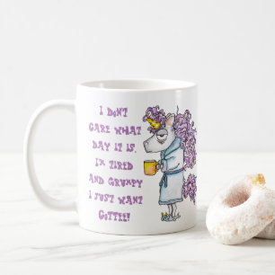 Vilken dag vill jag bara ha kaffe? kaffemugg