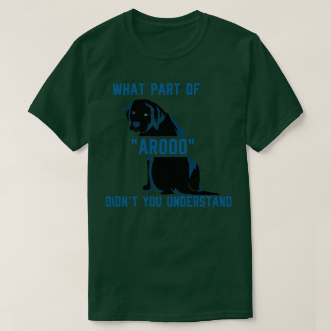 Vilken del av AROO har du förstått? T Shirt (Design framsida)