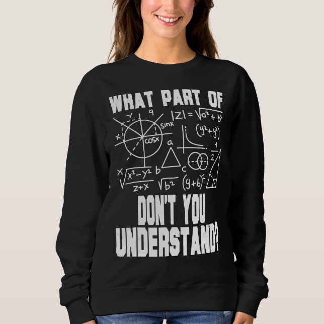 Vilken del av begripa du inte? t shirt (Framsida)