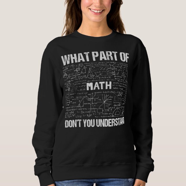 Vilken del av begripa du inte? t shirt (Framsida)