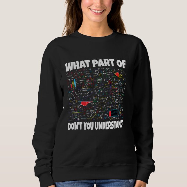 Vilken del av begripa du inte? t shirt (Framsida)