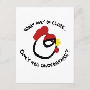 Vilken del av Cluck... Vykort