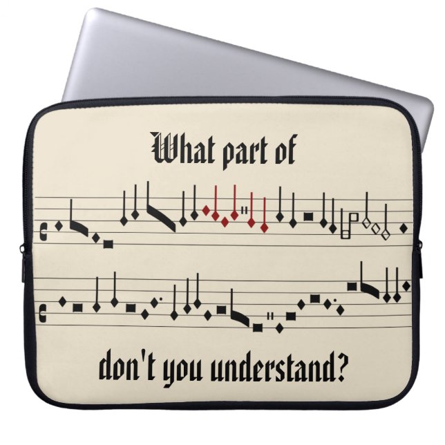 Vilken del av den bärbara Renaissancens medieval n Laptop Fodral (Framsidan)