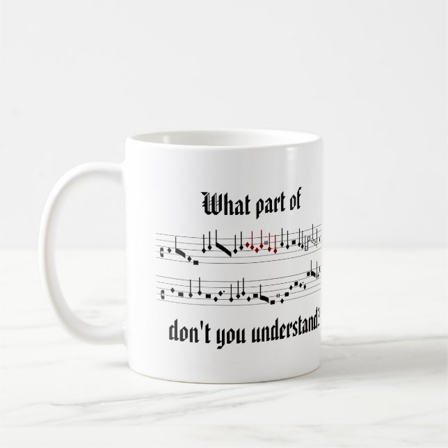 Vilken del av det medeltida kaffemugg (Vänster)
