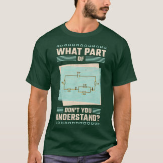 Vilken del av donationen du förstår Electriciangir T Shirt