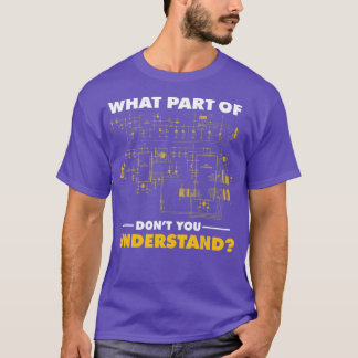 Vilken del av donationen du förstår elektricitet t shirt