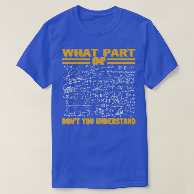 Vilken del av donationen du förstår? t shirt (Design framsida)