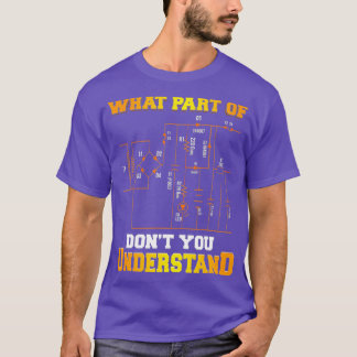 Vilken del av elektrisk Diagramelläkare T Shirt