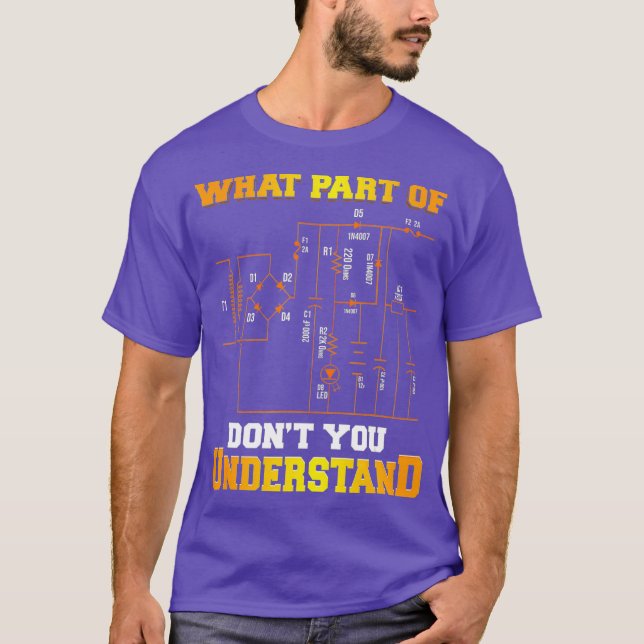 Vilken del av elektrisk Diagramelläkare T Shirt (Framsida)