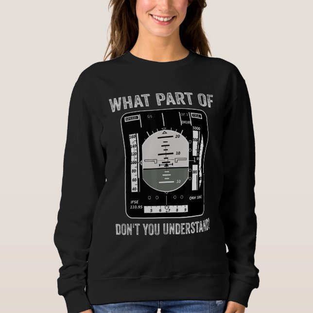Vilken del av flygplanet förstår du inte en pilot? t shirt (Framsida)