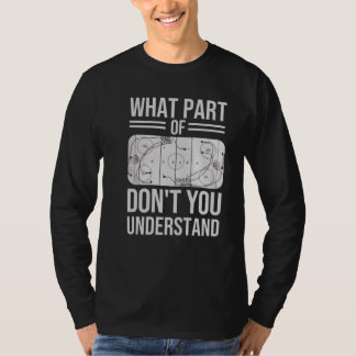Vilken del av förstår du inte? t shirt
