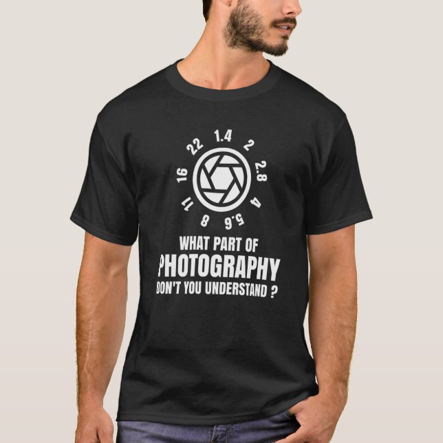 Vilken del av fotografi? t shirt (Framsida)