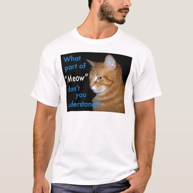 Vilken del av "jama", inte förstår du tee shirt (Framsida)