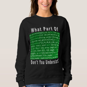 Vilken del av kan du inte förstå? t shirt