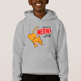 Vilken del av mjau förstår du inte? t shirt