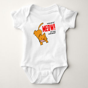 Vilken del av mjau förstår du inte? t shirt
