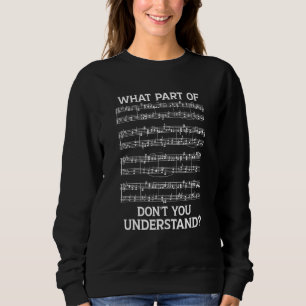 Vilken Del Av Noterna Förstår Du Inte T Shirt