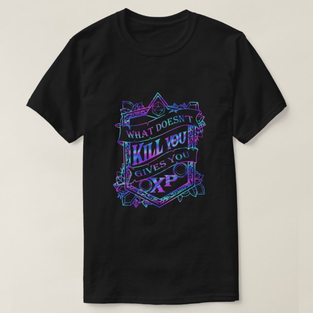 Vilken Döda Ge du med XP?  T Shirt (Design framsida)