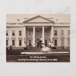 Vilken färg du vill ha så länge den är vit vykort