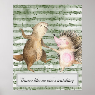 Vilken fin doans som ingen tittar på poster