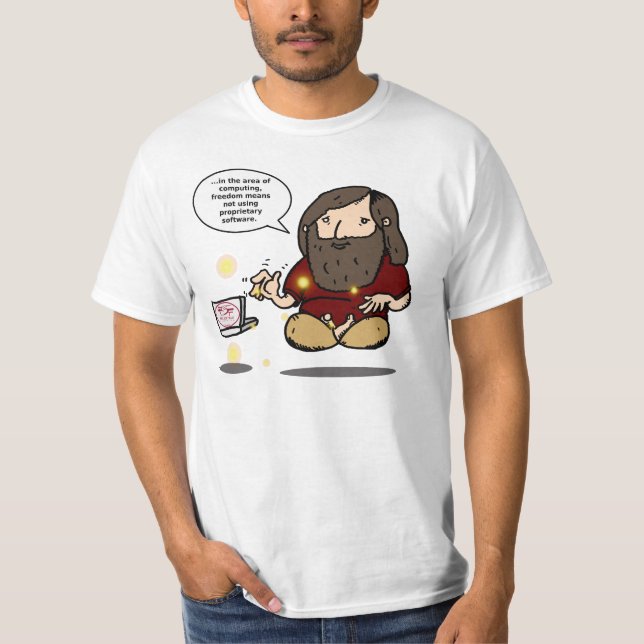 Vilken frihet betyder tee shirt (Framsida)