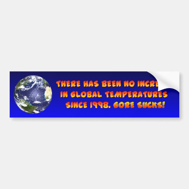 Vilken globala värme? bildekal (Framsidan)
