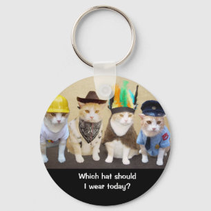 Vilken hatt? nyckelring