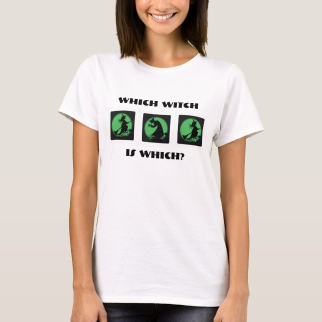 Vilken häxa är vilken? - Dam T-shirt (Framsida)