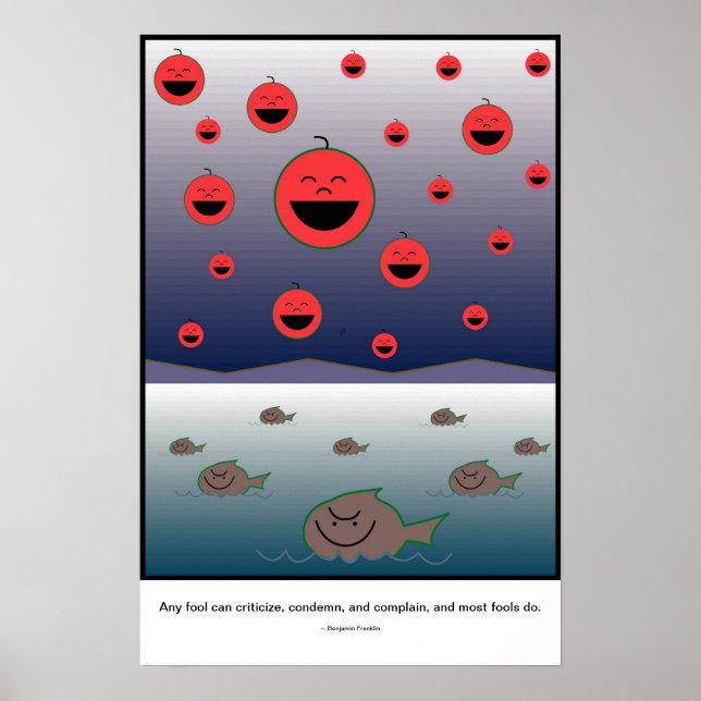 Vilken idiot som helst... poster (Framsidan)