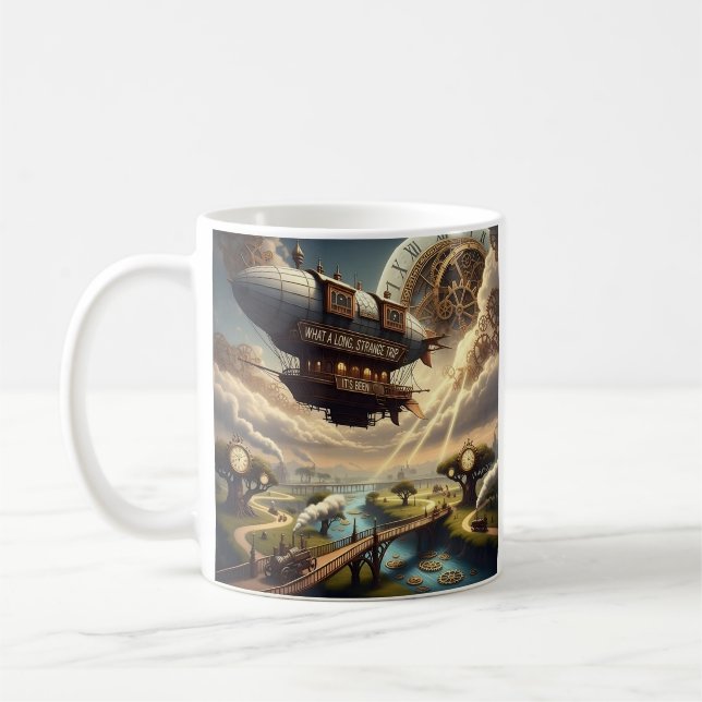 Vilken Lång Märklig Resa Kaffemugg (Vänster)